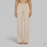 Women’s Stretch Pants High Waist Wide Leg – Office Presentations
