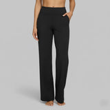 Women’s Stretch Pants High Waist Wide Leg – Office Presentations