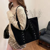 Women's Stud Detail Tote Bag Tall Rectangular Straps – Going Out