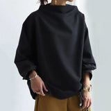 Women's Sweater Draped Neck Dropped Shoulder Long Sleeve – Coffee Stops