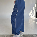 Women's Sweatpants Drawstring Wide Leg Full Length – Off Duty Days