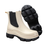 Women's Waterproof Rain Boots Side Panel Pull Tab – Wet Weather Wear