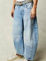 Women's Wide Leg Jeans High Waist Denim – Going Out