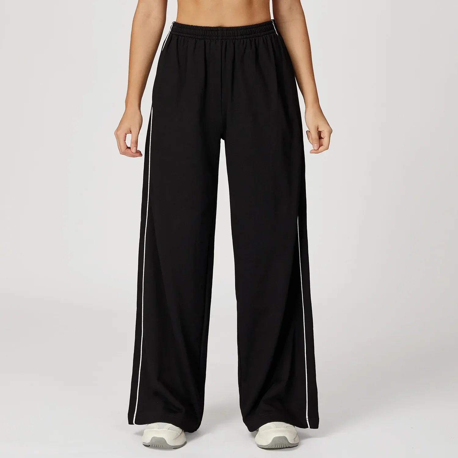 Women's Wide Leg Sweatpants Elastic Waist – Daily Jogging