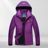 Women's Windbreaker Rain Jacket Hooded High Collar Zip – Outdoor Gear